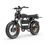 LANKELEISI X-Black Knight 2000W Electric Bike with Dual Motors 48V Aluminum Frame and 280KM Range Power by Lithium Battery