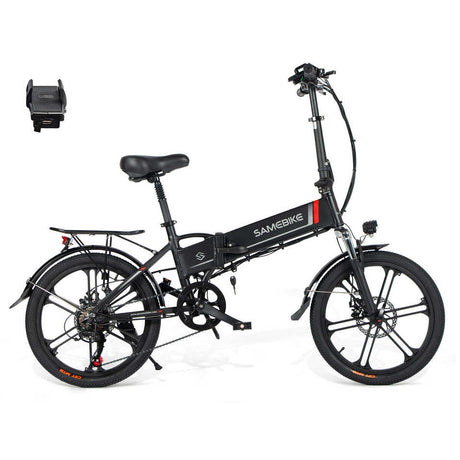 Aluminum Alloy Mini Electric Bike 20LVXD30-II Folding E-Bike Rear Hub Motor 7 Speed 36v/48v Lithium 7 Speeds Aluminum Alloy