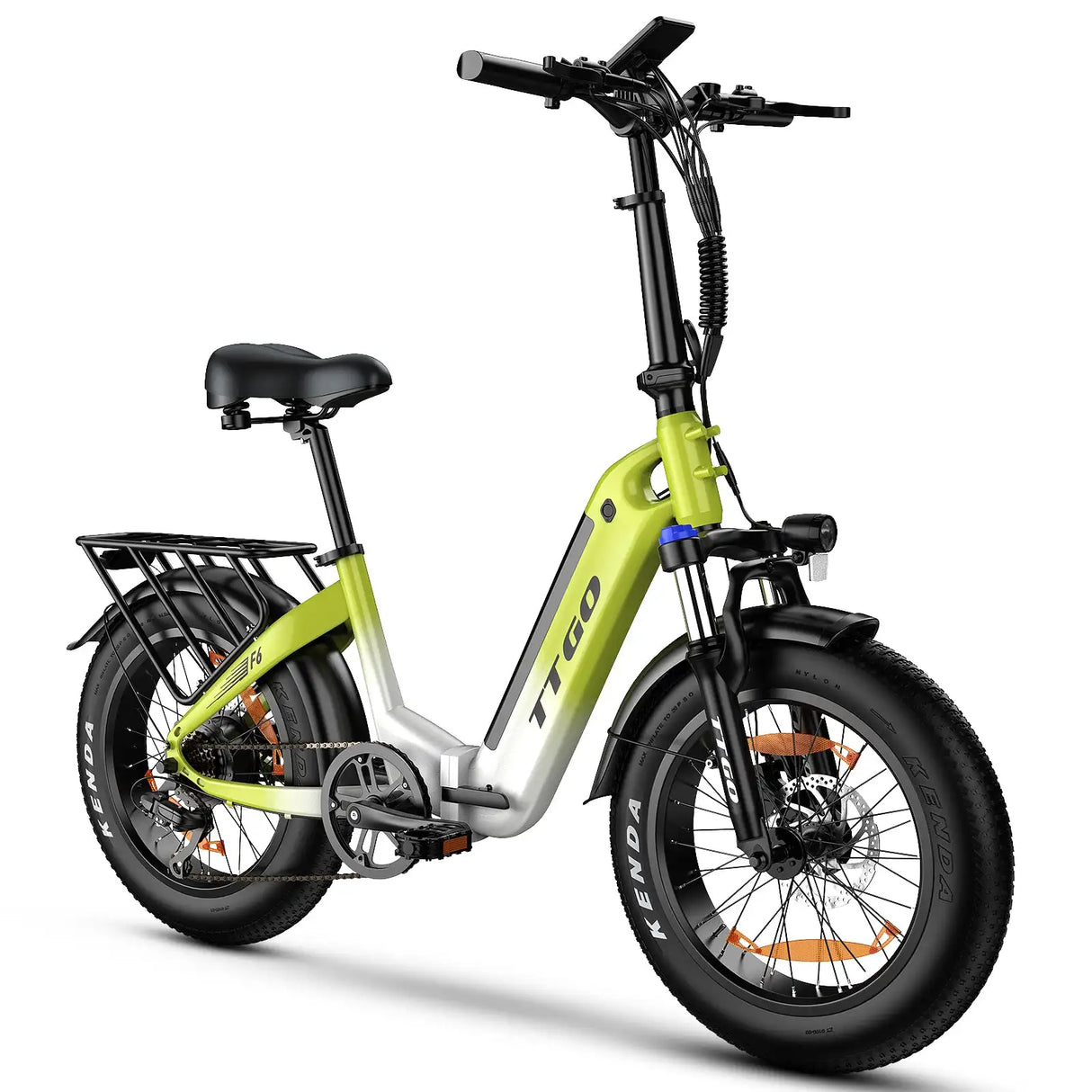 F6 Folding ebike，250W 45N.M Motor, 25Ah large Battery