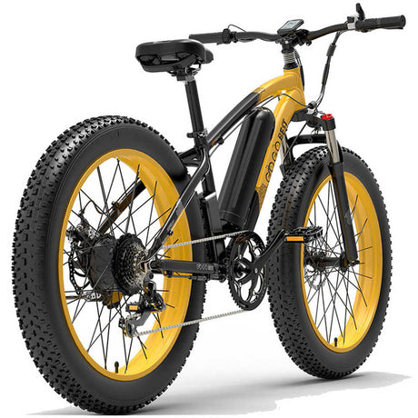 GOGOBEST GF600 Electric Mountain Bike 26*4.0 Inches Wheel 200kg Load 48V Motor Shimano 7-Speed 6061 Aluminum Alloy Frame