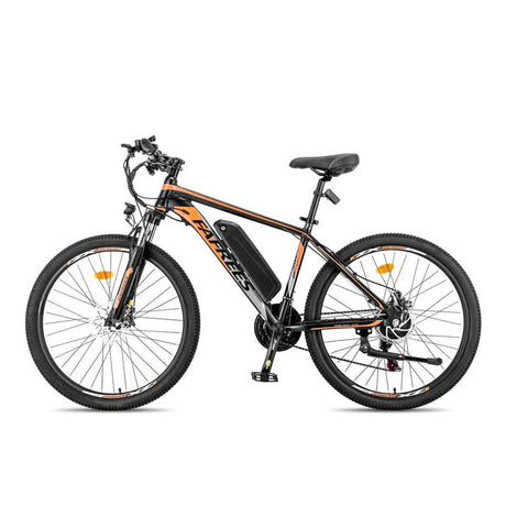 Fafrees Hailong One EU Road Bike Rear Hub Motor 48V Lithium Battery 15AH Capacity Disc Brake System Steel Frame Black/Orange