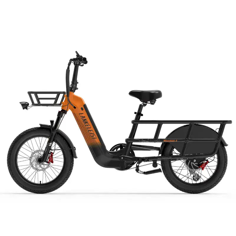 LANKELEISI Wombat-1 1000W Long Range Cargo Elcykel
