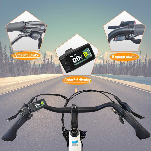TTGO C7 (ZZ-28ST) Mid-Drive Electric City E-Bike