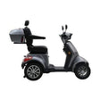 DOTMALL 1000W 25km/h E-Quad 60V30AH Elektromobil Seniorenmobil Handicapped Scooter Mobility Battery Black 150kg Load