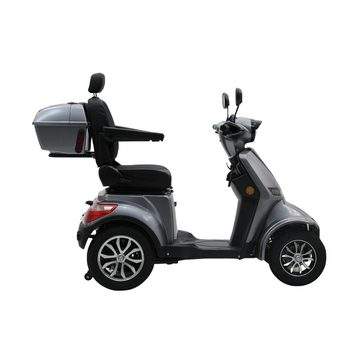 DOTMALL 1000W 25km/h E-Quad 60V30AH Elektromobil Seniorenmobil Handicapped Scooter Mobility Battery Black 150kg Load