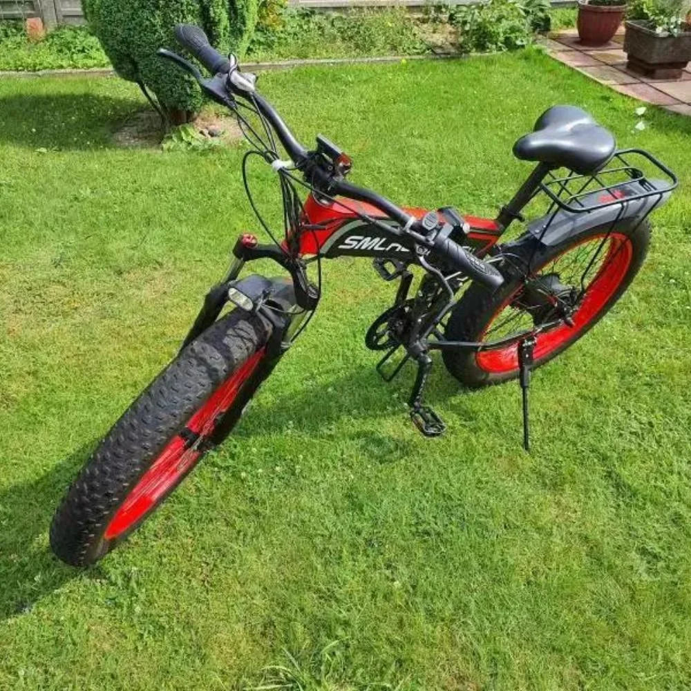 SMLRO S11 Full Suspension Folding Mountain Snow Bike  350W 500W 700W 1000W