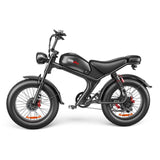 Emoko C93 2000W Dual Motor 23Ah Battery Adult Electric Road Bike with Full Suspension Hydraulic Brakes Fat Tire Fat Tire E-Bike