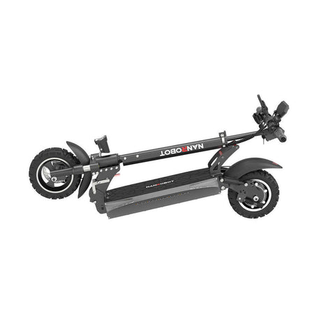 For NANROBOT T1 Two-Wheel Electric Scooter 10 Inch Tire 1000W Motor Power Dual Suspension 60km Range per Charge 45km/h Max 150kg