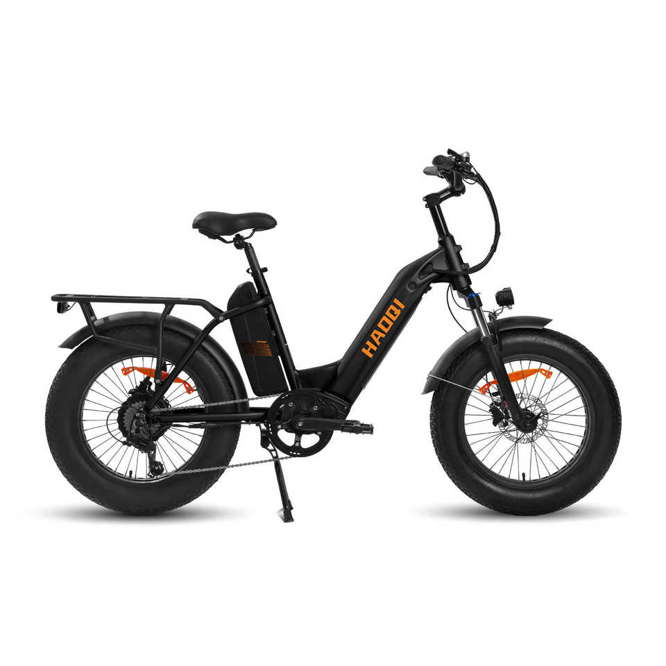 HAOQl 2.0 Antelope Dual-Akku Electric Cargo Bike with Lasten for Urban Commute