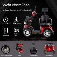 DOTMALL ZVGREEN-S25 Electric Scooter Durable Electric Mobility Roller with Swivel Seat and Electromagnetic Brake