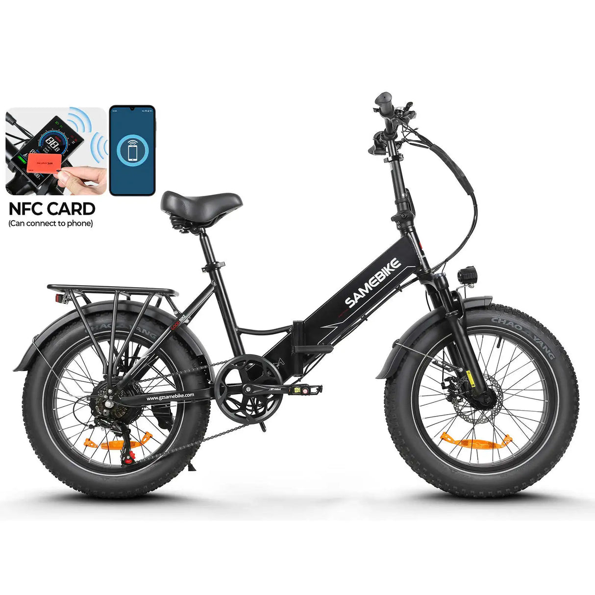 LOTDM200-II 750W Step-through Folding Bike