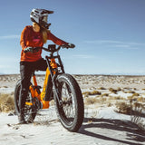 Trax 24\" Step-through All Terrain Air Shock Electric Mountain Bike with Air Suspension for Off-Road Adventures