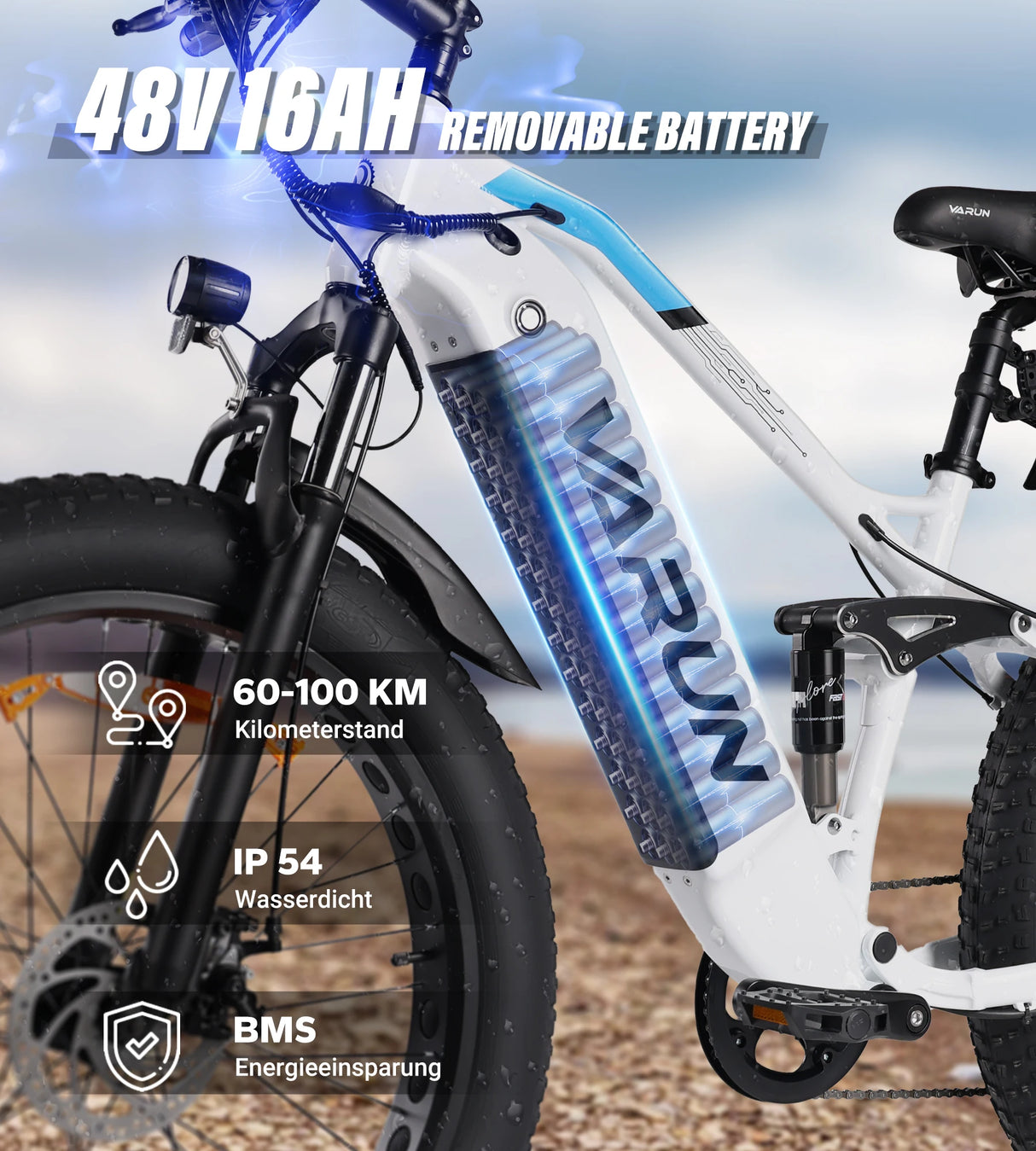Factory Wholesale Free Shipping Throttle Motor Bike 48V 16AH 750W 26 Inch Fat Tire MTB Bike E Dirt Bike for Adults