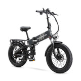 PURE UNICORN U4 1000W Fat Tire Electric Mountain Bike 48V Lithium Battery 750W Motor 60 km Range Aluminum Frame Rear Hub Motor
