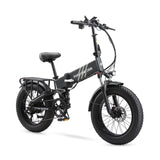 PURE UNICORN U4 1000W Fat Tire Electric Bike 48V Lithium Battery 750W Motor 60 km Range per Power Aluminum Frame Rear Hub Motor