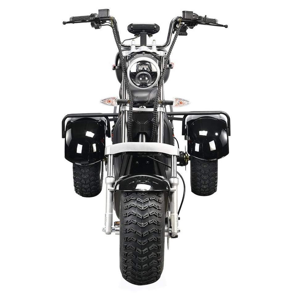 EHoodax 05WQ Electric Tricycles 18-Inch Fat Electric Scooter with 2000W Motor Maximum Load 18 Inches Maximale Last