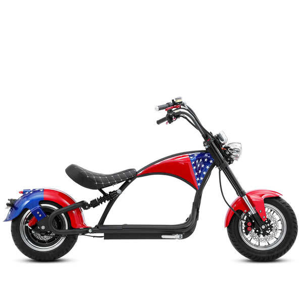 EU Warehouse Citycoco 2000W 60V 30AH Battery Electric Motorcycle 45KM/H COC