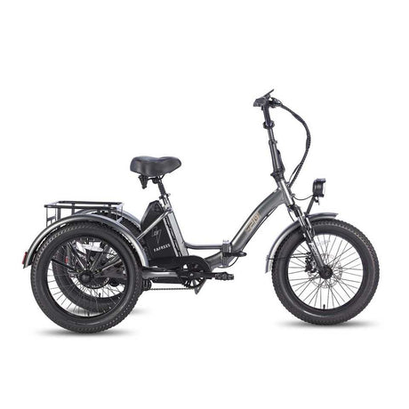 FAFREES F20 Mate 500W Motor Heavy Duty Ebike Electric Cargo Trike 180kg Capacity 110KM Range, Folding Design EU