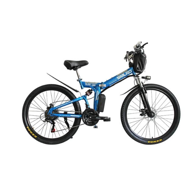 SMLRO MX300 Electric Folding Bike Single Drive for Mountain & City Riding-Shipped from China