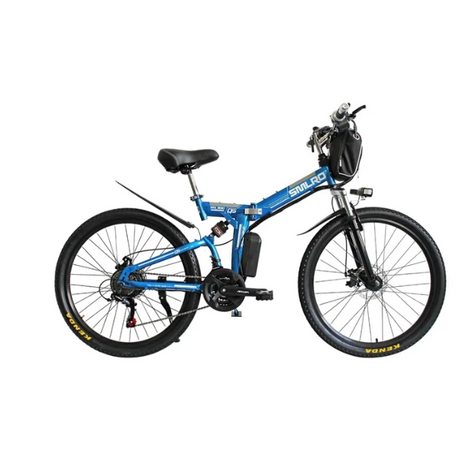 SMLRO MX300 Electric Folding Bike Single Drive for Mountain & City Riding-Shipped from China