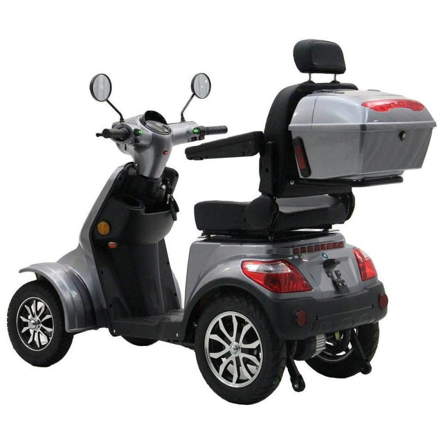DOTMALL 1000W 25km/h E-Quad 60V30AH Elektromobil Seniorenmobil Handicapped Scooter Mobility Battery Black 150kg Load
