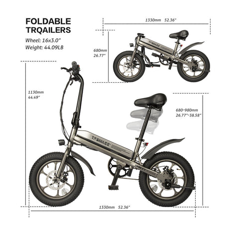 TF SMILEE-S5 16‘’ electric bike