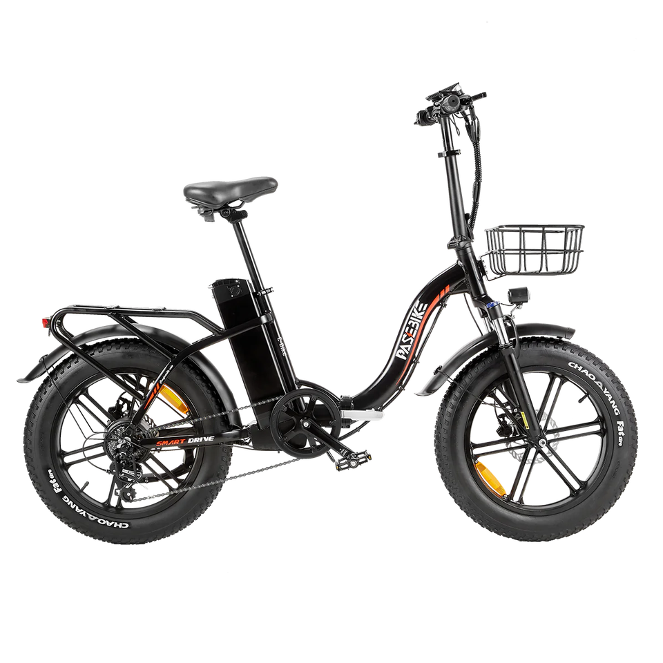 P20 Pro Folding Electric Bicycle 14-Inch Tire Steel Frame 250W-400W Motor Power 15ah Integrated Lithium Battery 7 Speed 48v