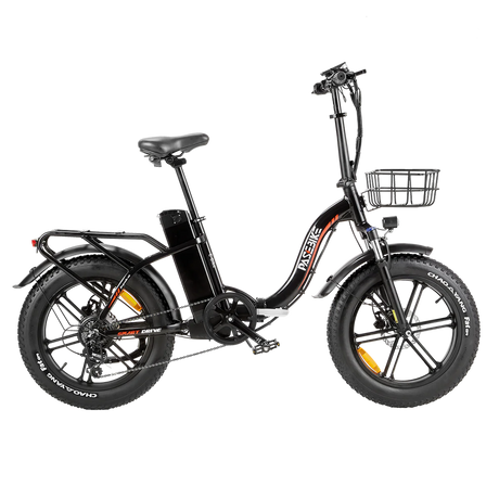 P20 Pro Folding Electric Bicycle 14-Inch Tire Steel Frame 250W-400W Motor Power 15ah Integrated Lithium Battery 7 Speed 48v