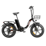 P20 Pro Folding Electric Bicycle 14-Inch Tire Steel Frame 250W-400W Motor Power 15ah Integrated Lithium Battery 7 Speed 48v