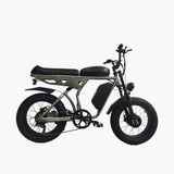 SMLRO U8 PLUS Dual Motor & Dual Battery (48V 21Ah & 19.2Ah) Electric Bike-2000W for 3000W Black/Yellow