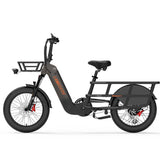 For LANKELEISI Wombat-1 1000W Long Range Electric Cargo Bike with High Power Performance