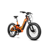 Trax 24\" Step-through All Terrain Air Shock Electric Mountain Bike with Air Suspension for Off-Road Adventures