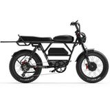 LANKELEISI X-Black Knight 2000W Electric Bike with Dual Motors 48V Aluminum Frame and 280KM Range Power by Lithium Battery