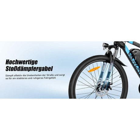 VARUN M27 Electric Mountain Bike-27.5x1.95 Tire 48V 13AH Lithium Battery Rear Hub Motor & Disc Brake