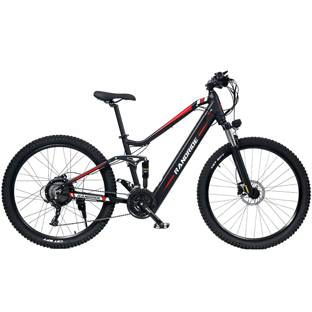RANDRIDE YS90 13.6A Battery 500W1000W Motor Full Suspension Aluminum alloy frame Max speed 50KM/h