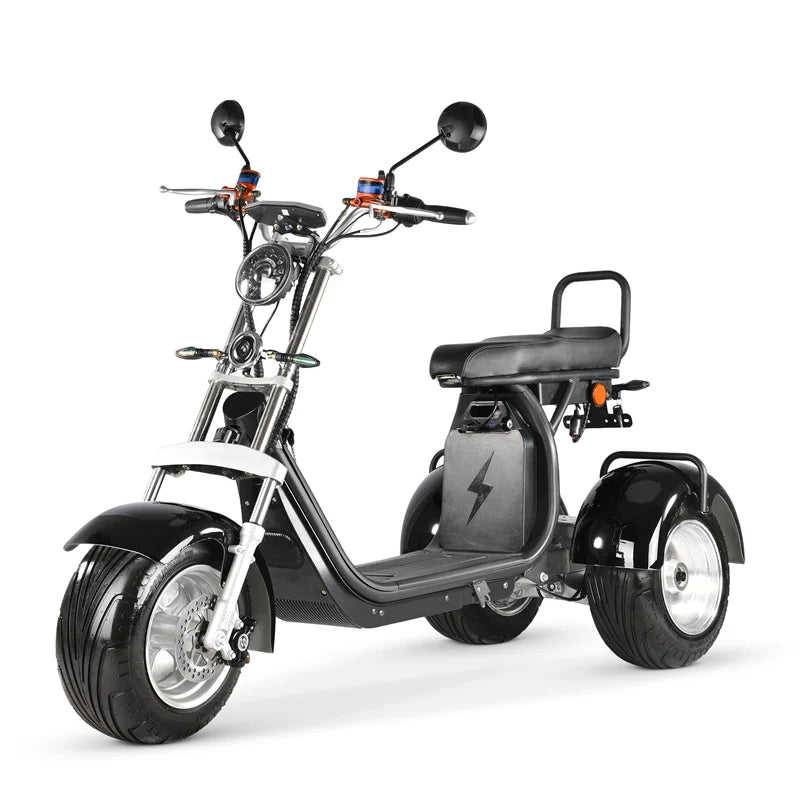 CP-7 4000W Motor 60V Double 20Ah Battery 3-Wheel Tricycle Citycoco Electric Vehicle