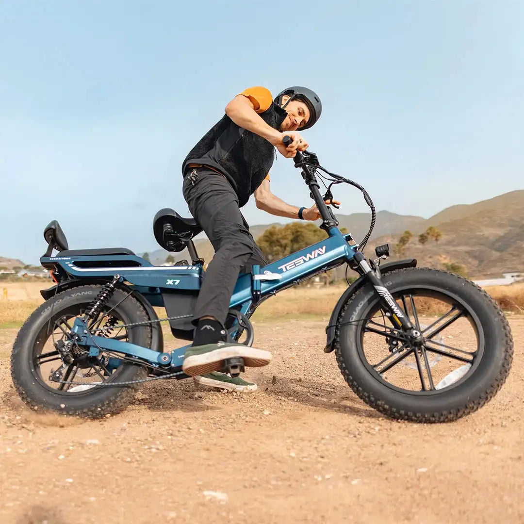 Updated X7 30Ah Electric Mountain Bike