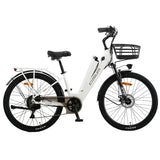CYSUM X-City Women's Electric City Bike 26-Inch Aluminum with 250W 10Ah Motor Speed 25km/h EN Certified