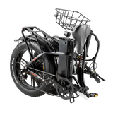 P20 Pro Folding Electric Bicycle 14-Inch Tire Steel Frame 250W-400W Motor Power 15ah Integrated Lithium Battery 7 Speed 48v