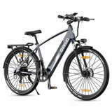 Qekud E-Bike 27.5 zoll E-Cityrad mit 36V 12,5Ah herausnehmbarer Akku 250W Motor