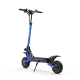 For D4+MAX Electric Kick Scooter 1200W Power Long Range Dual Motor 10 Inch Tire 80km Range Per 65km/h 120kg Capacity