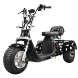 DOTMALL EHoodax 05WQ Electric Tricycles 18 Inch Fat Electric Scooter 2000W Motor 150KG Max Load 20000mAh Battery Black