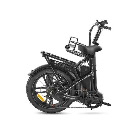 C05 Pro 250W Motor 15ah Battery Capacity 14inch Foldable Fat Tire Electric City Bike Step-through Electric Folding Bike