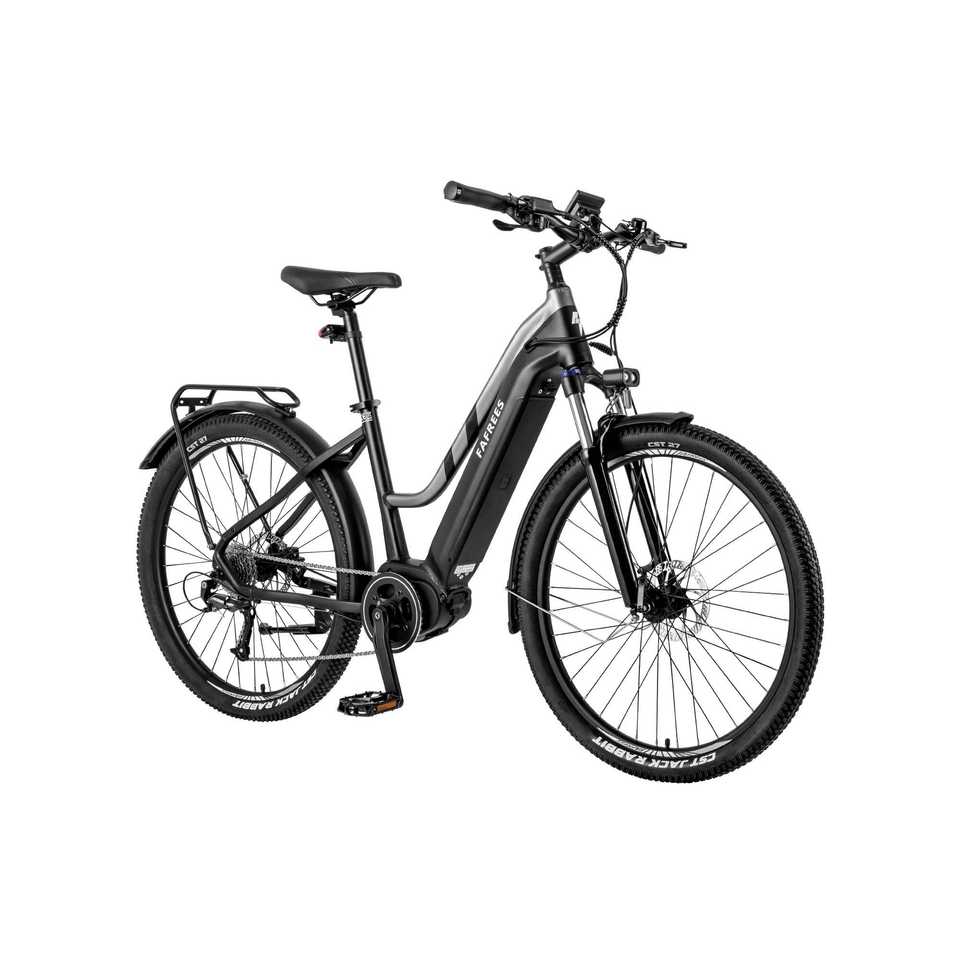 EU Fafrees FM8 Electric Folding City Bike 15ah Hidden Battery Long Range 60km Central Motor 26 Inch Rear Hub 60km+ Range Motor