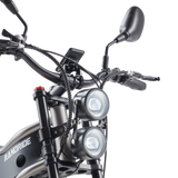 RANDRIDE DM711 Electric Motorcycle Dual Motor Drive 1000W*2 Peak Power for City Commuting