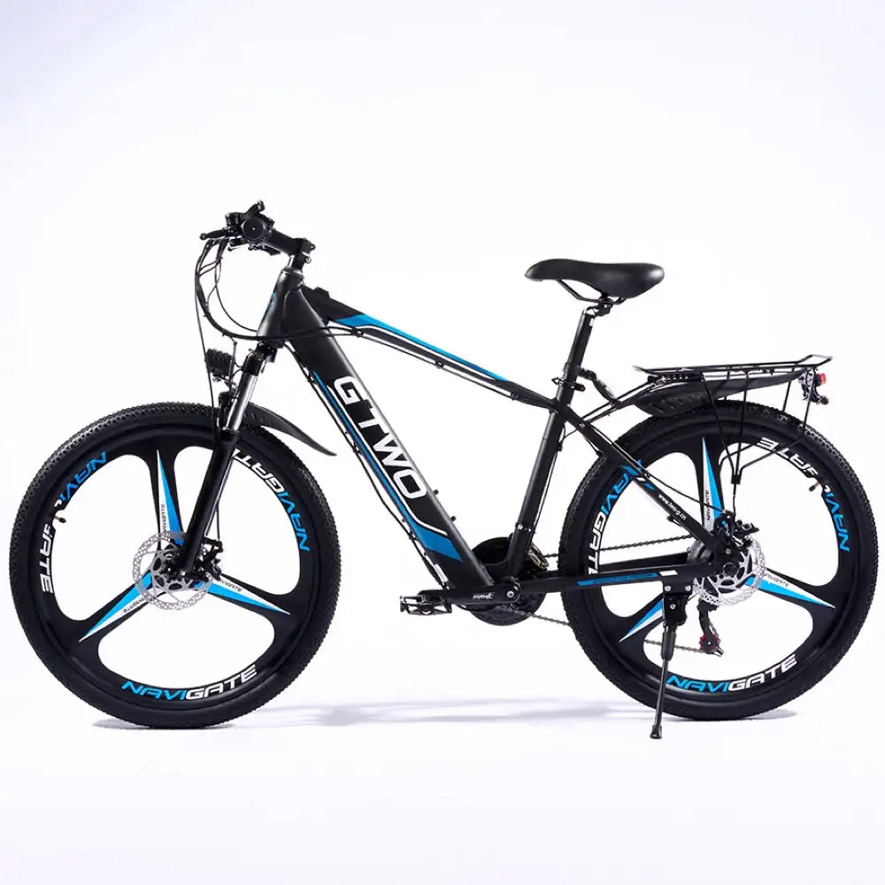 GTWO F1 26inch Electric City Bike with 350W 48V 15Ah Motor Aluminum Alloy Shimano 21S LCD Display