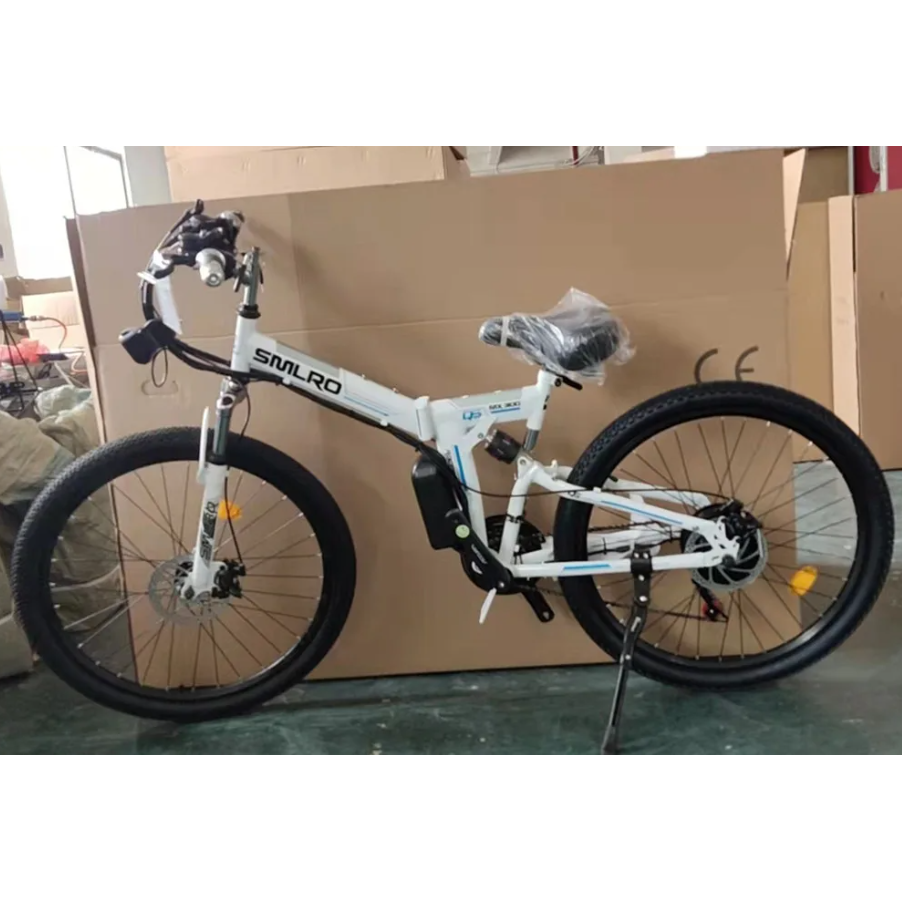 SMLRO MX300 Electric Folding Bike Single Drive for Mountain & City Riding-Shipped from China