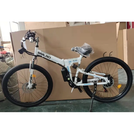 SMLRO MX300 Electric Folding Bike Single Drive for Mountain & City Riding-Shipped from China