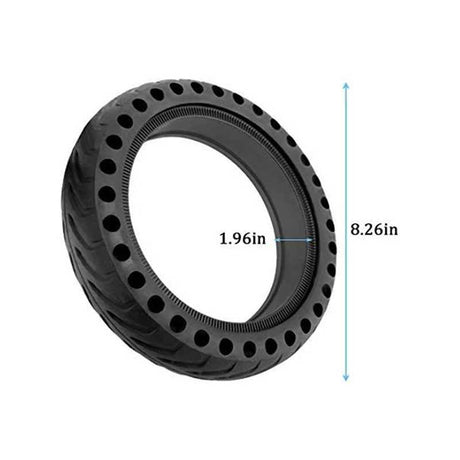 MK083 Two-Wheel Scooter 8.5-Inch Solid Tires 500W Motor Power 25km/h Max Speed 120kg Max Load Europe Warehouse Dual Seats