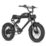 MEELOD DK300 PLUS 1200W Motor Electric Scooter 50-100 Miles Range Black & White